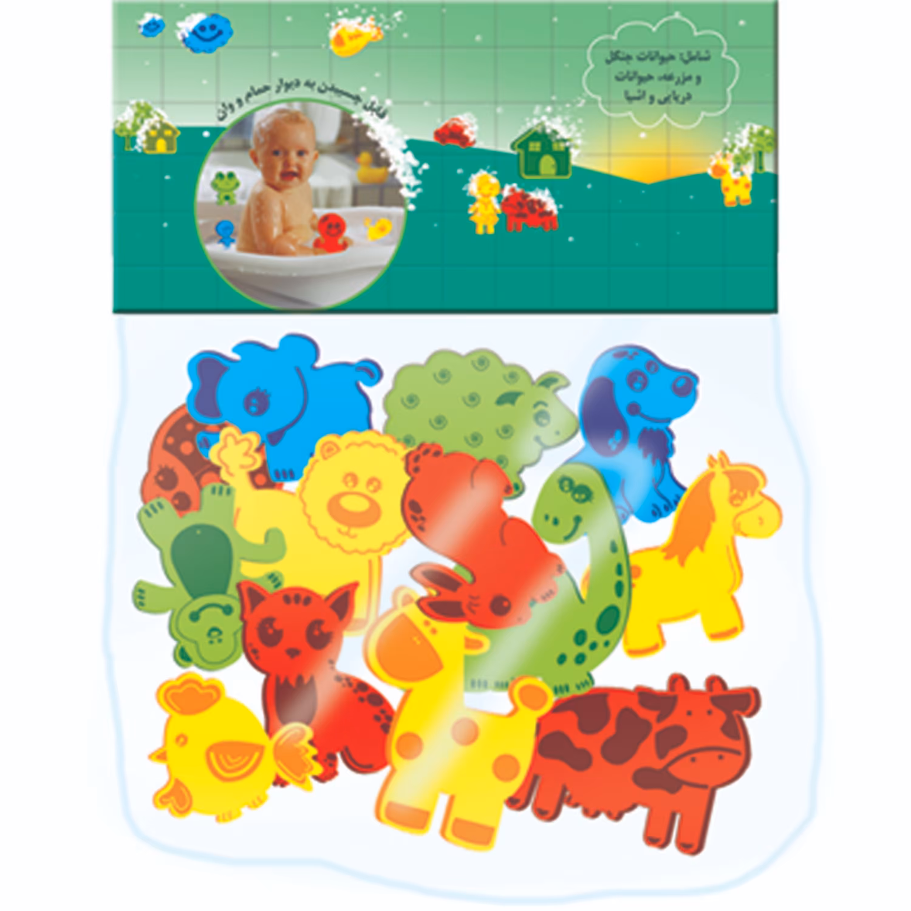 فوم حیوانات جنگل 