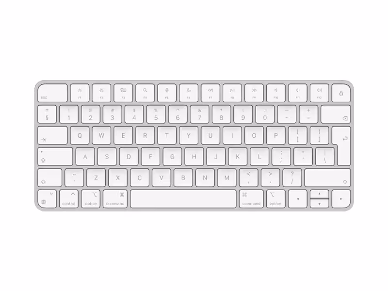 کیبورد اپل مدل Magic Keyboard Silver 2021 MK2A3