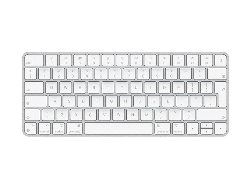 کیبورد اپل مدل Magic Keyboard Silver 2021 MK2A3