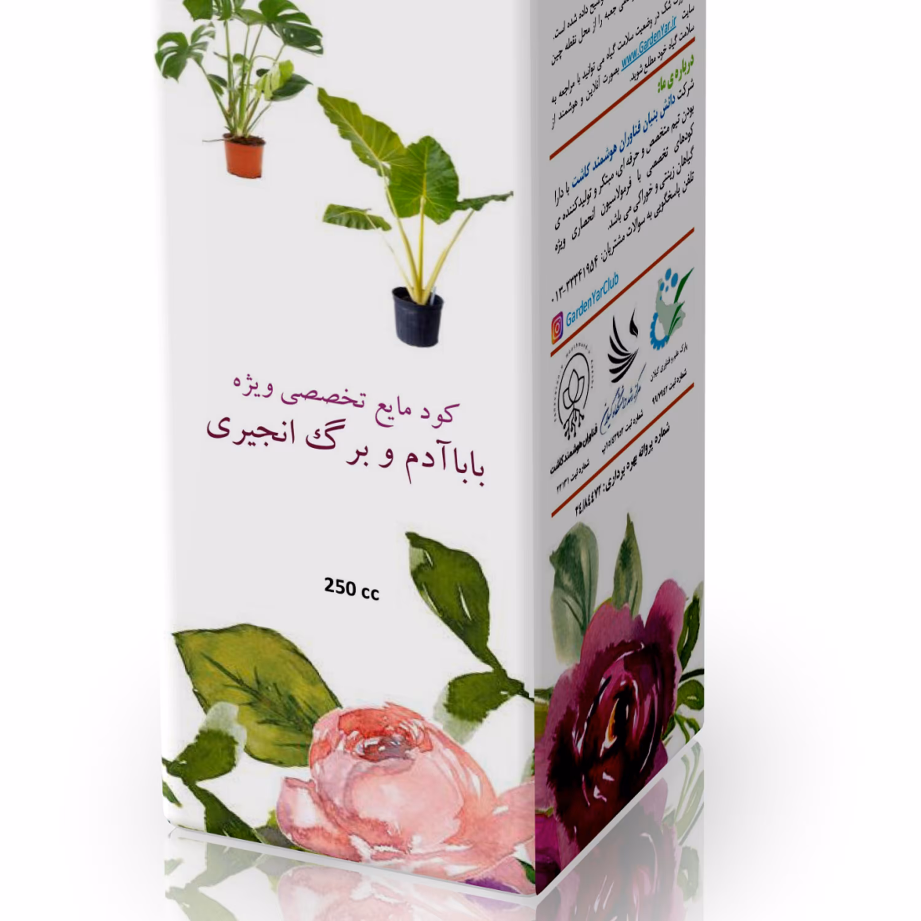 کود تخصصی گیاهان زینتی برگ انجیری و بابا آدم