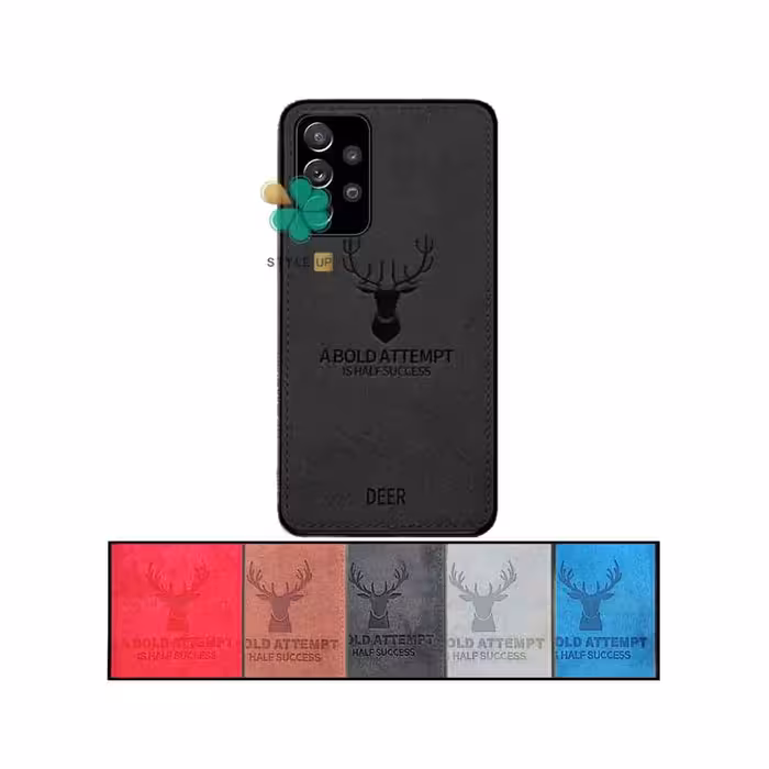 قاب گوشی سامسونگ Samsung Galaxy A32 4G پارچه ای طرح گوزن