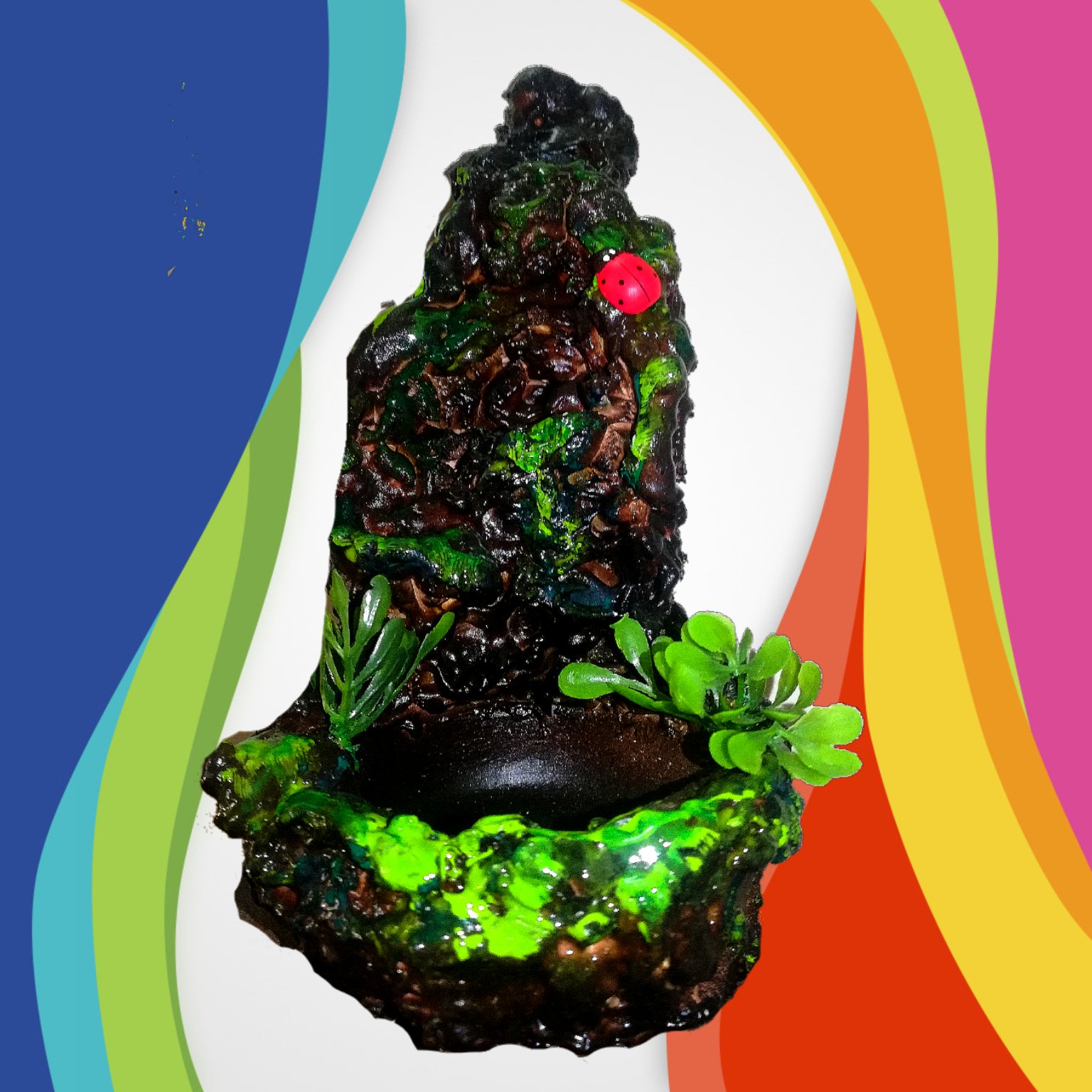 عود  آبشاری دست ساز