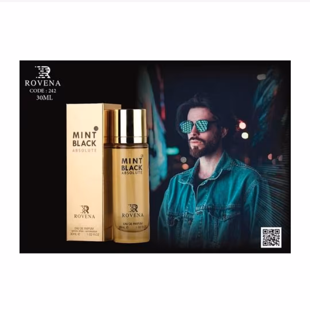 عطر ادکلن مردانه مونت بلنک امبلم ابسولو روونا (Rovena Mont Blanc Emblem Absolu) 30 میل