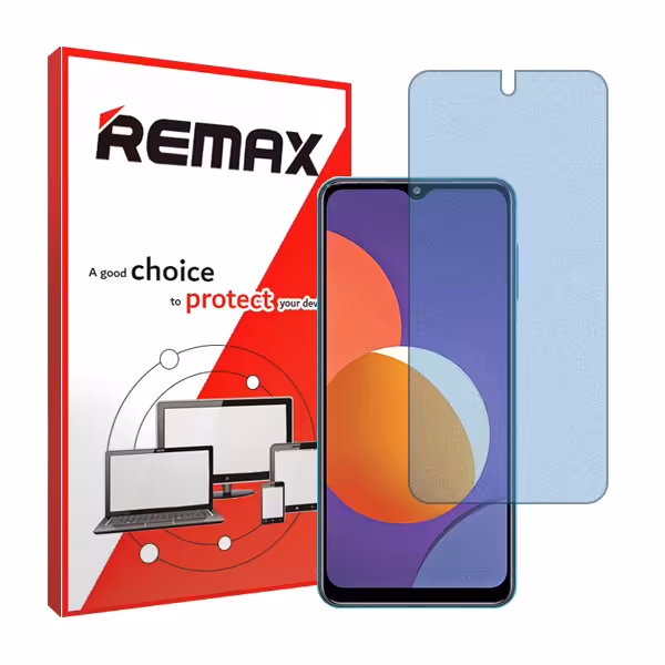 گلس سامسونگ Galaxy M12 مدل مات آنتی بلو برند ریمکس کد S