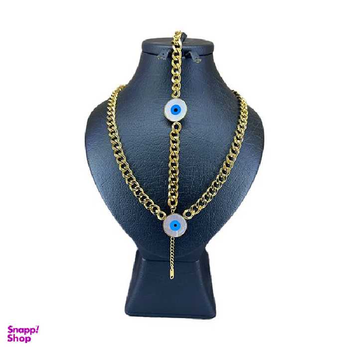 نیم ست زنانه مدل چشم نظر صدف کد 36022