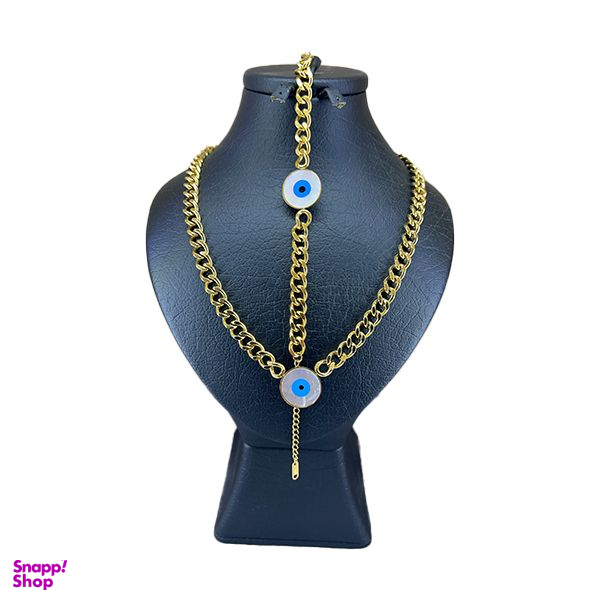 نیم ست زنانه مدل چشم نظر صدف کد 36022