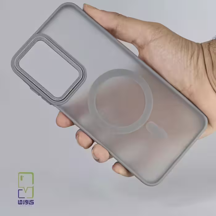 قاب گوشی A26 مگ سیف | پشت مات طوسی