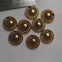 پک 6عددی خرجکار اویز گرد طلایی