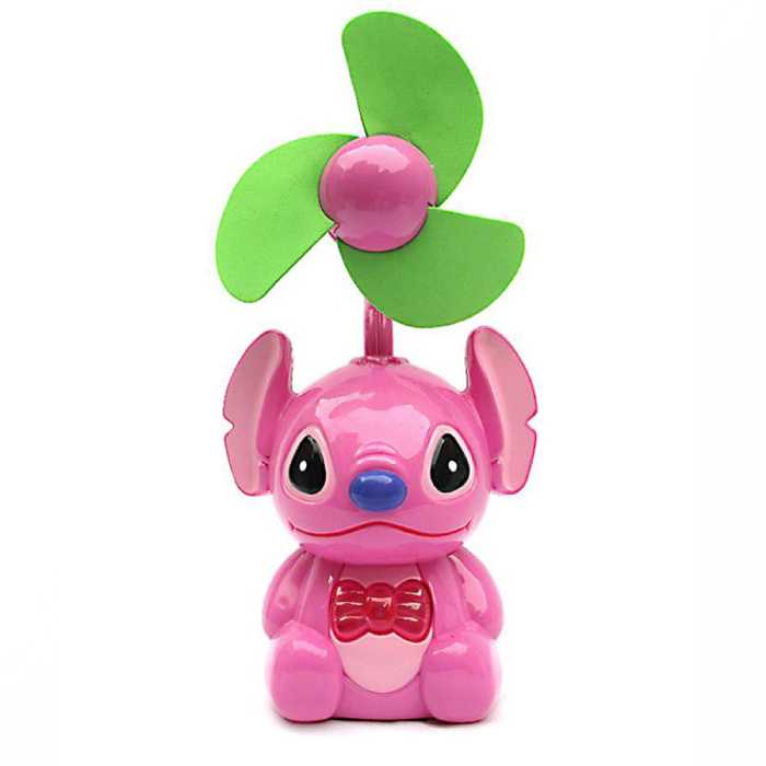 پنکه رومیزی طرح کارتونی قابل استفاده با برق و شارژ