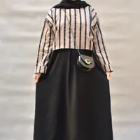 سارافون و رویه، سارافون زنانه، پیراهن حلقه آستین و رویه جدا 