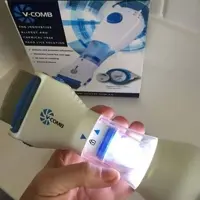 دستگاه شپش گیر برقی .برند وی کامب اصلی از دبی . با فیلتر قابل تعویض 