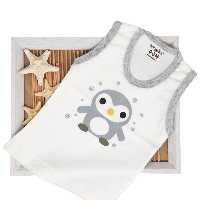 رکابی نوزاد طرح پنگوئن بیبی فورلایف Baby4life