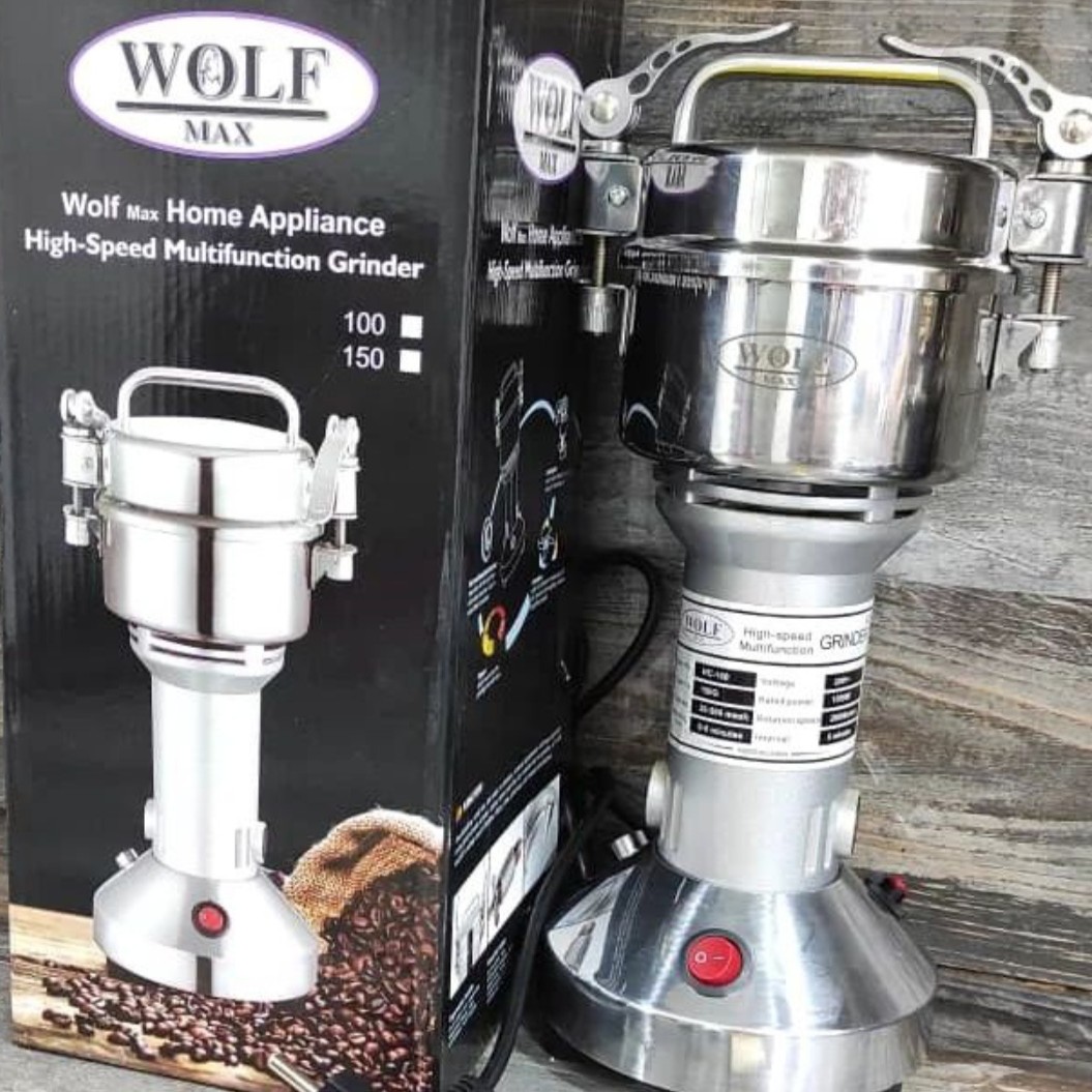 آسیاب برقی نیمه صنعتی 150 گرمی ولف با ارسال رایگان به سراسر ایران 