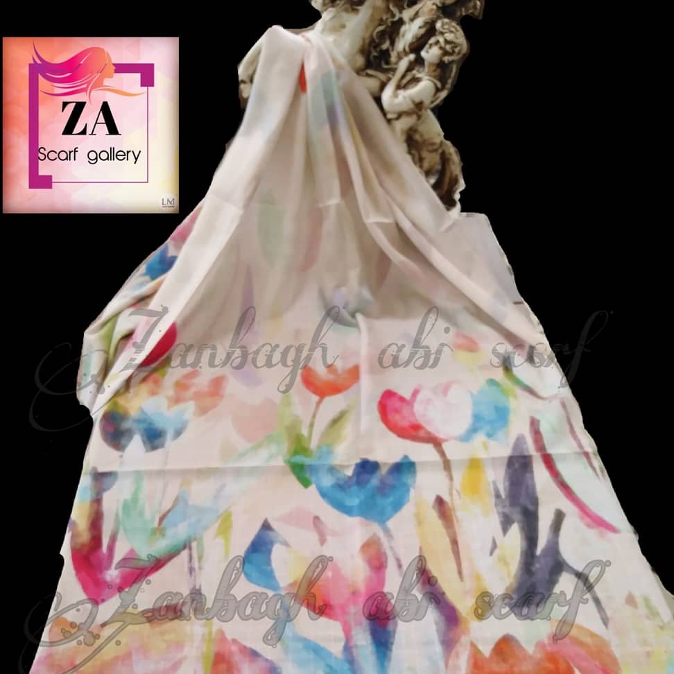 شال نخی کریستال پهن