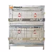 قفس مرغ 2 طبقه