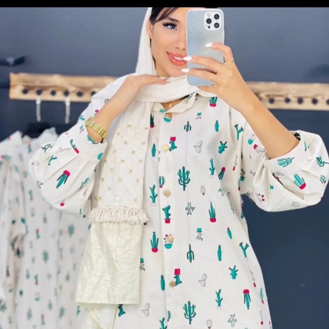    شومیز مانتویی لینن