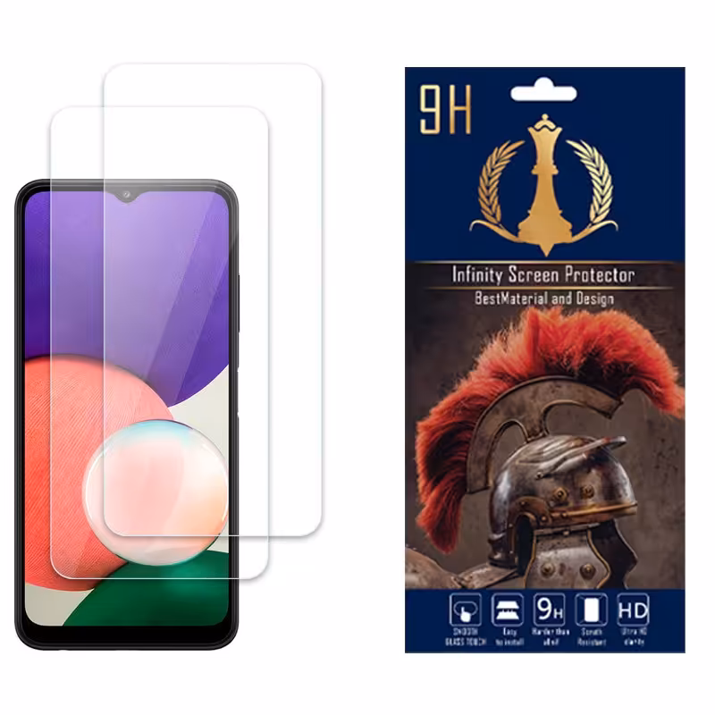 محافظ صفحه نمایش اینفینیتی مناسب برای سامسونگ Galaxy A22 5G بسته دو عددی