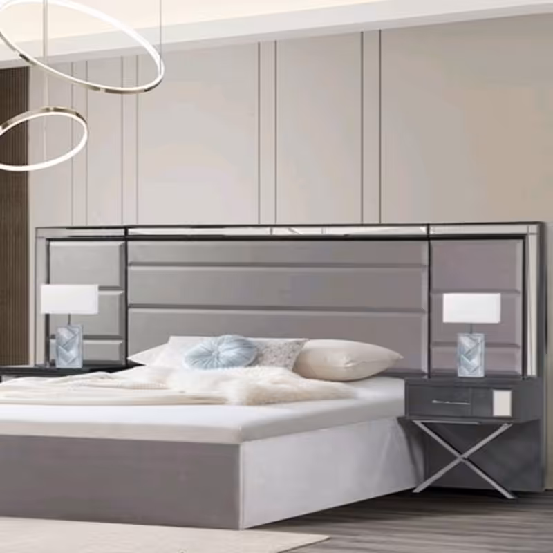 سرویس خواب دو نفره ام دی اف رنگی ریو Rio bed set