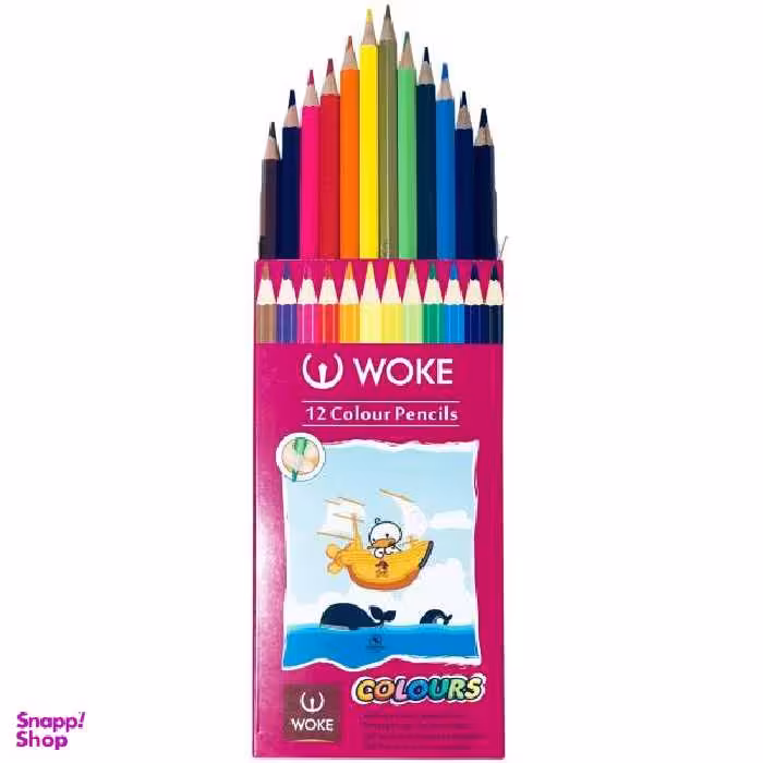 مداد رنگی 12 رنگ ووک مدل 9403P