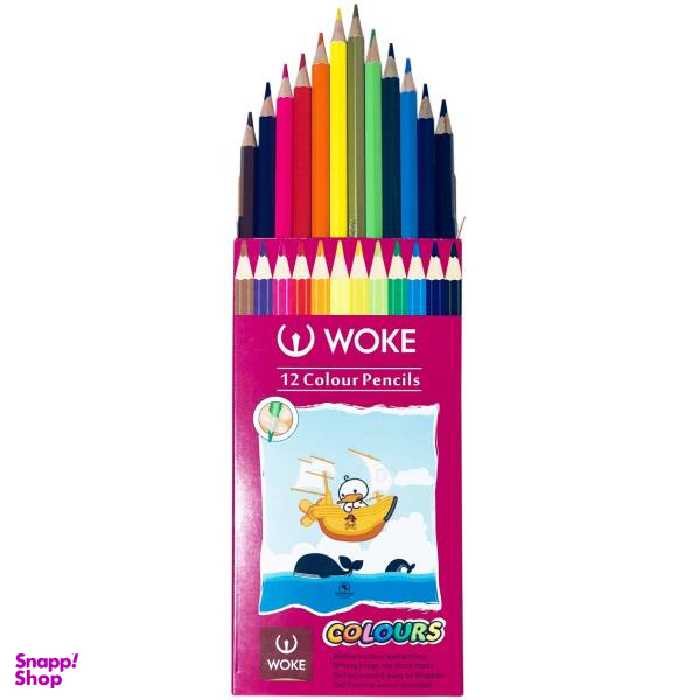 مداد رنگی 12 رنگ ووک مدل 9403P