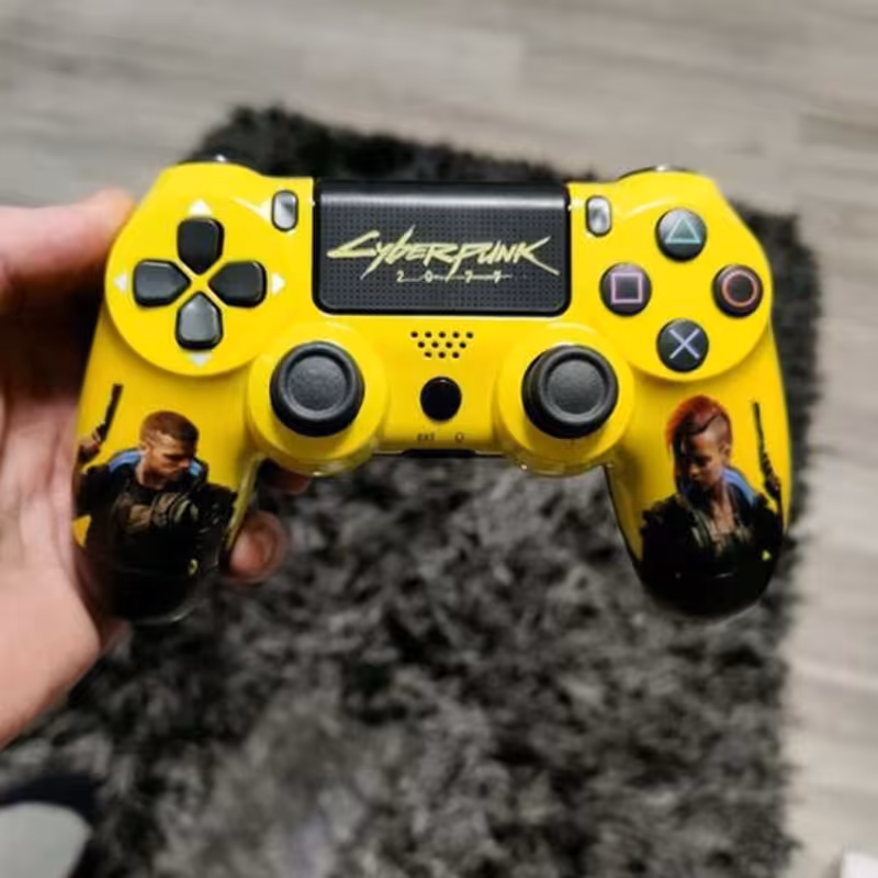 دسته ps4 اسلیمی کاستومایز سایبرپانک 