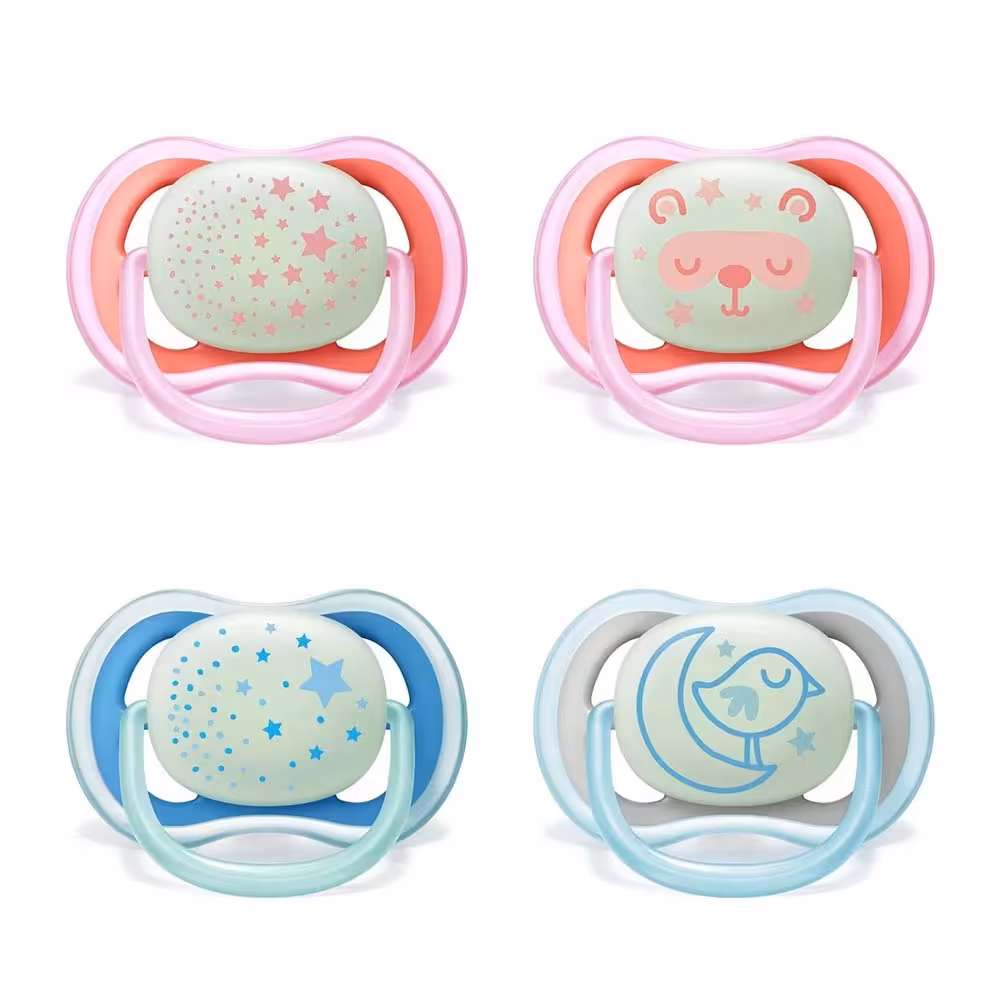 پستانک الترا ایر 6-18 ماه فیلیپس اونت philips avent بسته دو عددی