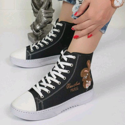 کتانی ساقدار سایز37تا40در سه رنگ جذاب ارسال رایگان