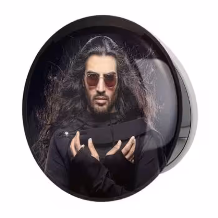 آینه جیبی خندالو طرح رهام هادیان ماکان بند مدل تاشو کد 27271