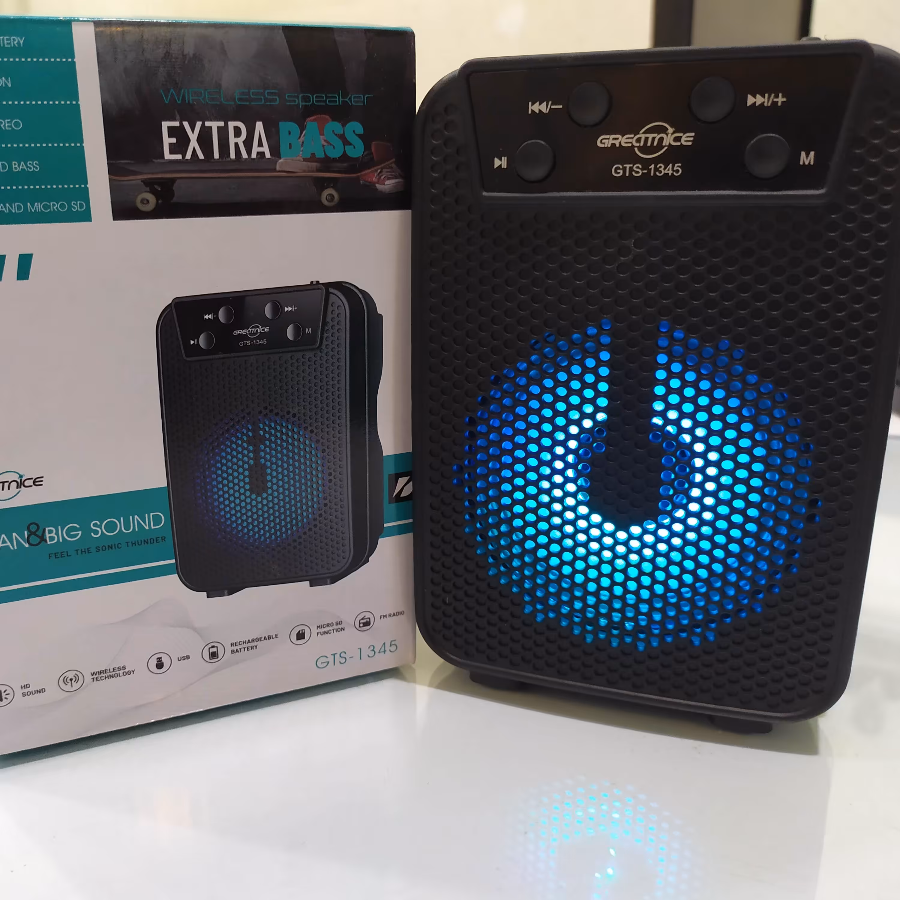 اسپیکر بلوتوث دار سه اینچ