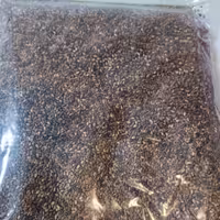 کنجد قهوه ای شسته شده  500 گرمی 