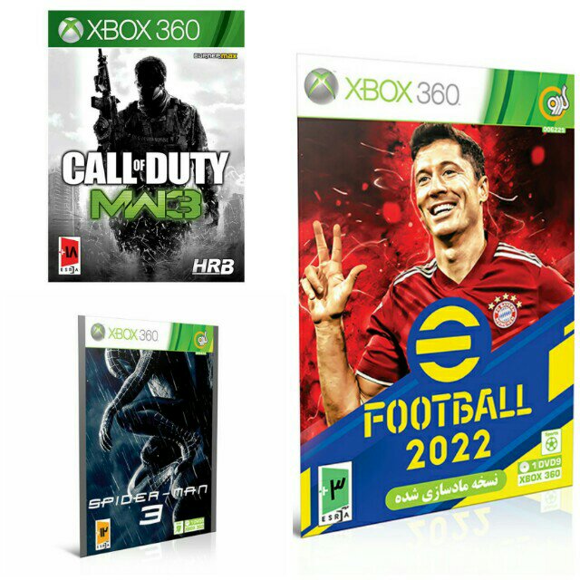 پکیج سه عددی بازی های ایکس باکس 360