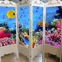 پاراوان پارتیشن متحرک (هزینه ارسال به عهده مشتری می باشد)