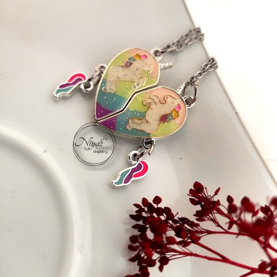  گردنبد دوستی، ست دونفره، ست دوستی، ست کاپلی 