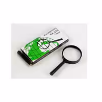 ذره بین دانش آموزی در سه اندازه کوچک متوسط و بزرگ