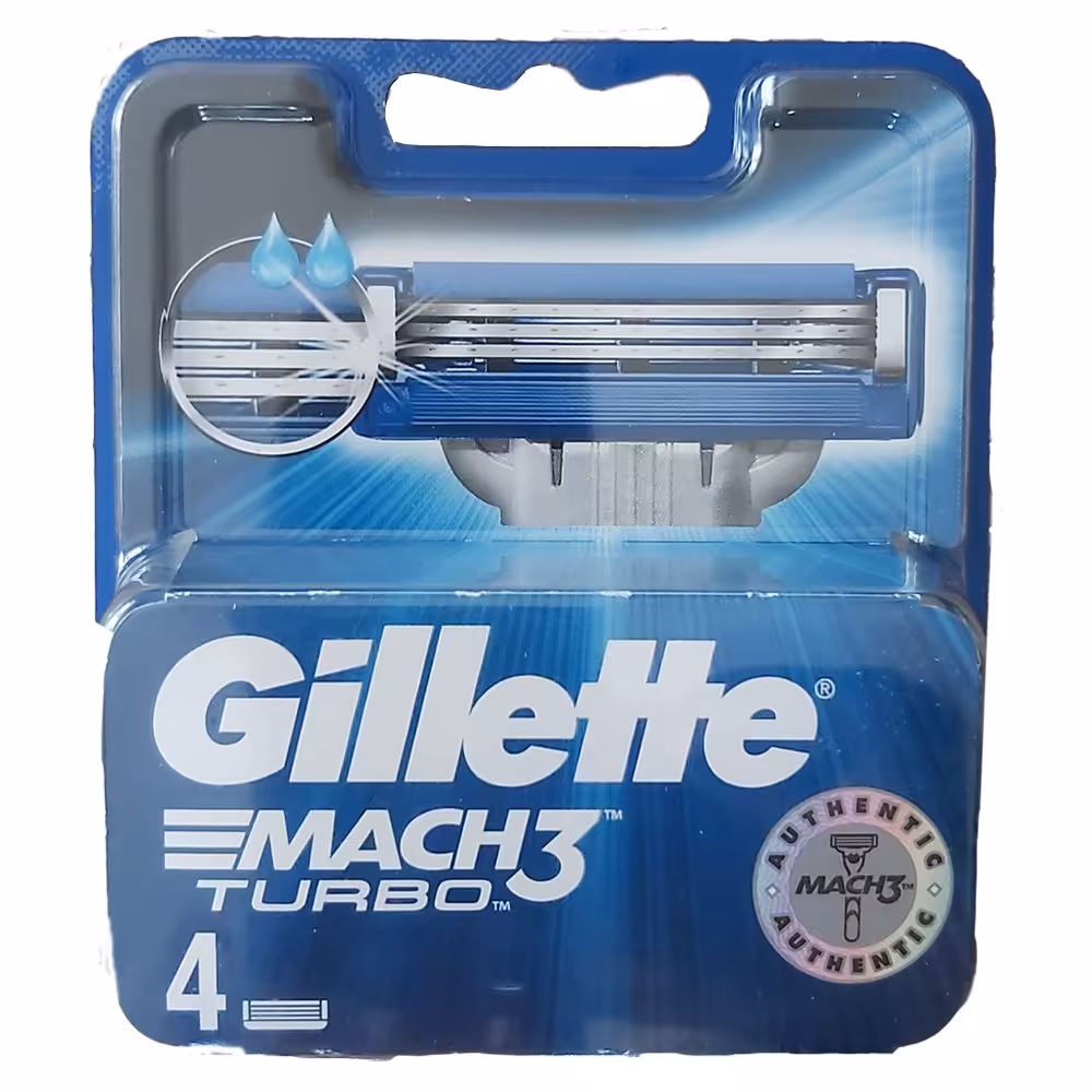 یدک خودتراش مچ تری توربو ژیلت 4 عددی سفارش اروپا

