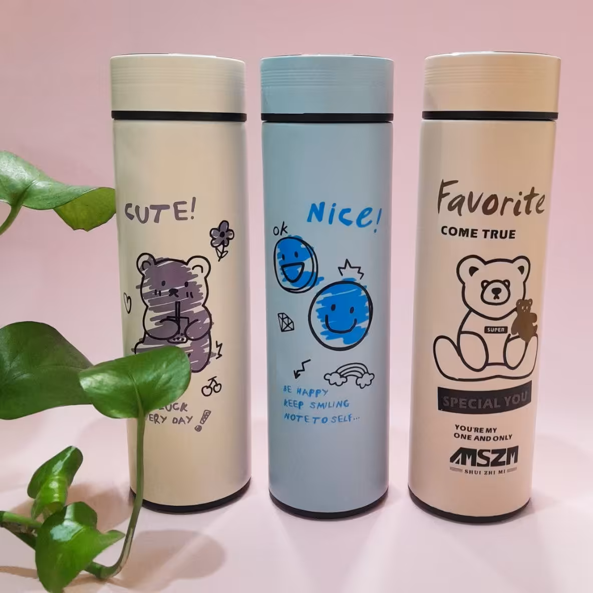 فلاسک دوجداره دماسنج دار .فلاکس دوجداره نوزاد