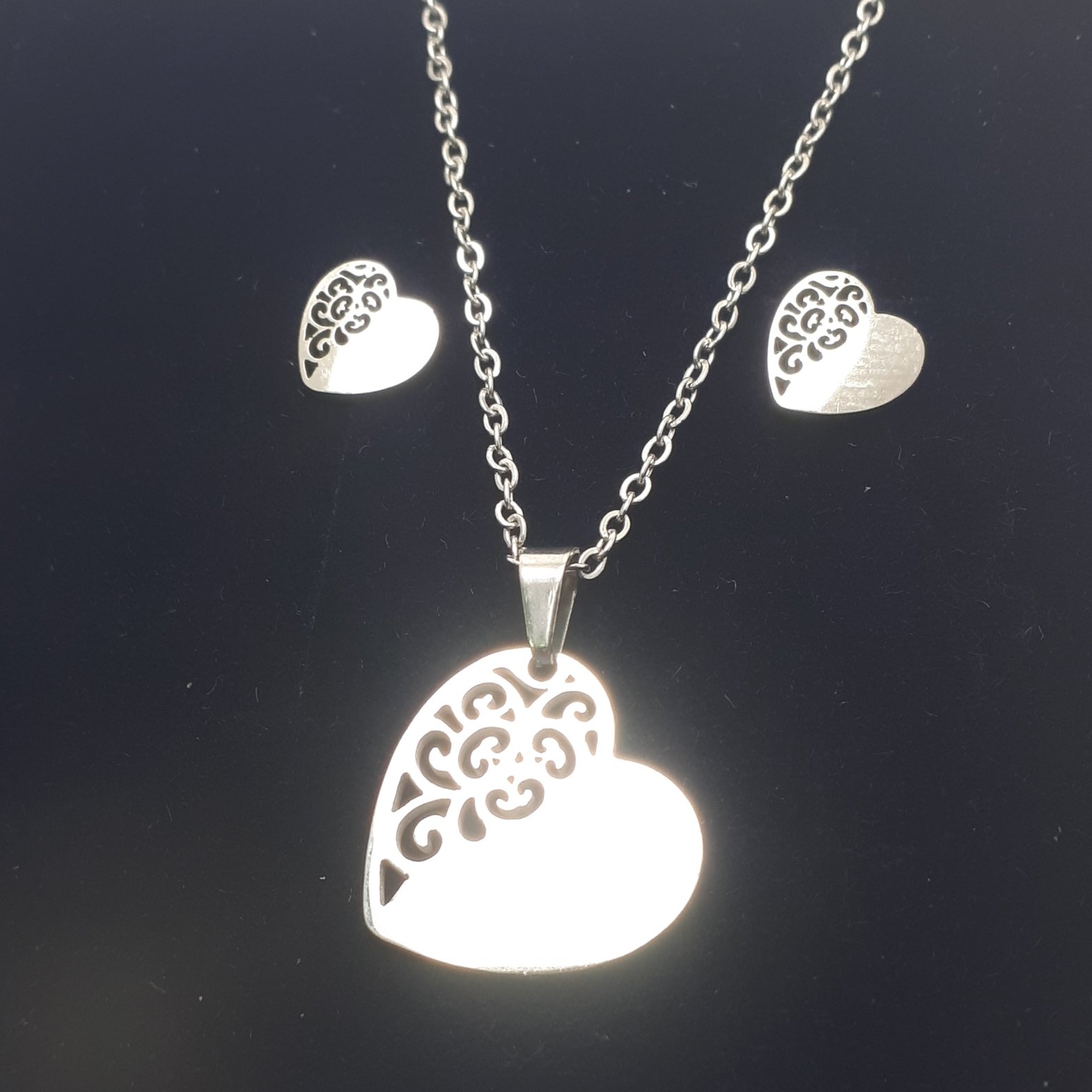 نیم ست استیل  ♥️کد 068