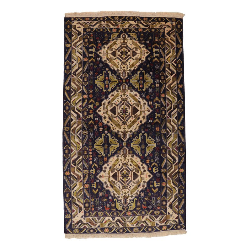 فرش دستباف سه متری مدل وینتیج کد 4010932(فروش چکی 6 ماهه با کد تخفیف farshgereh)