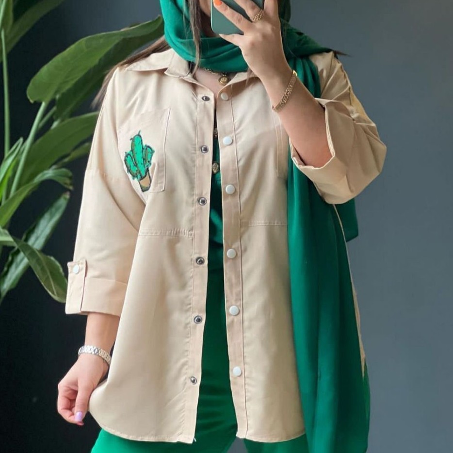 مانتو مدل کاکتوس