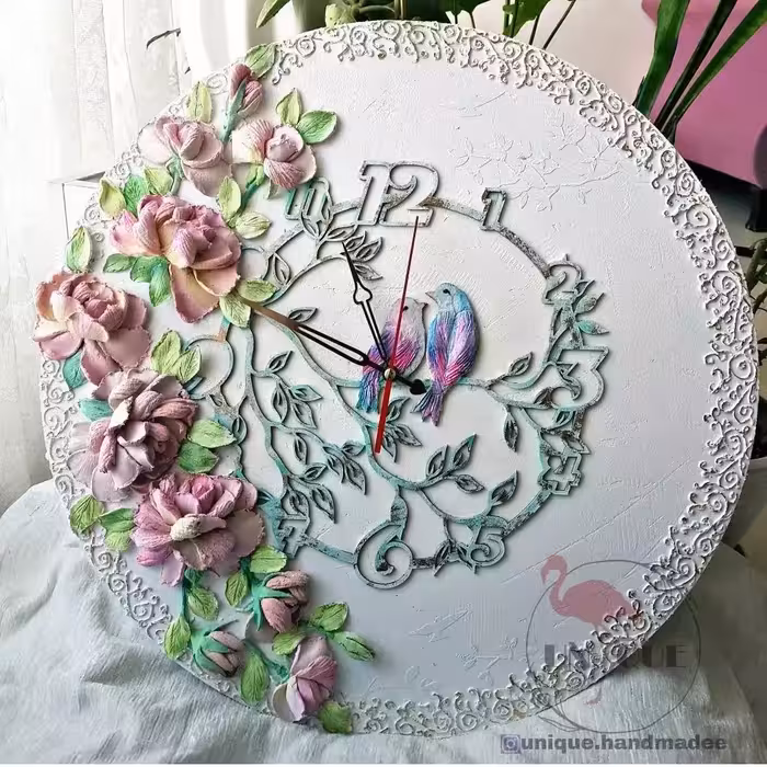 ساعت دیواری کاملا دستساز با کیفیت قیمت برای قطر 50