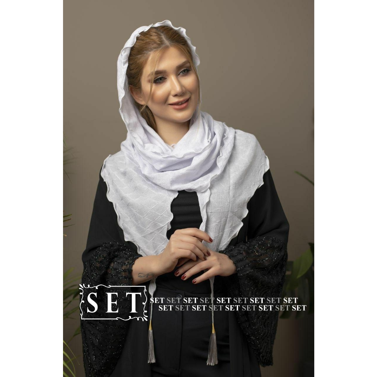روسری زنانه نخ حصیری کد 2023