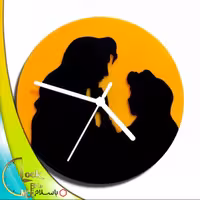 ساعت دیواری طرح عاشقانه کد 140