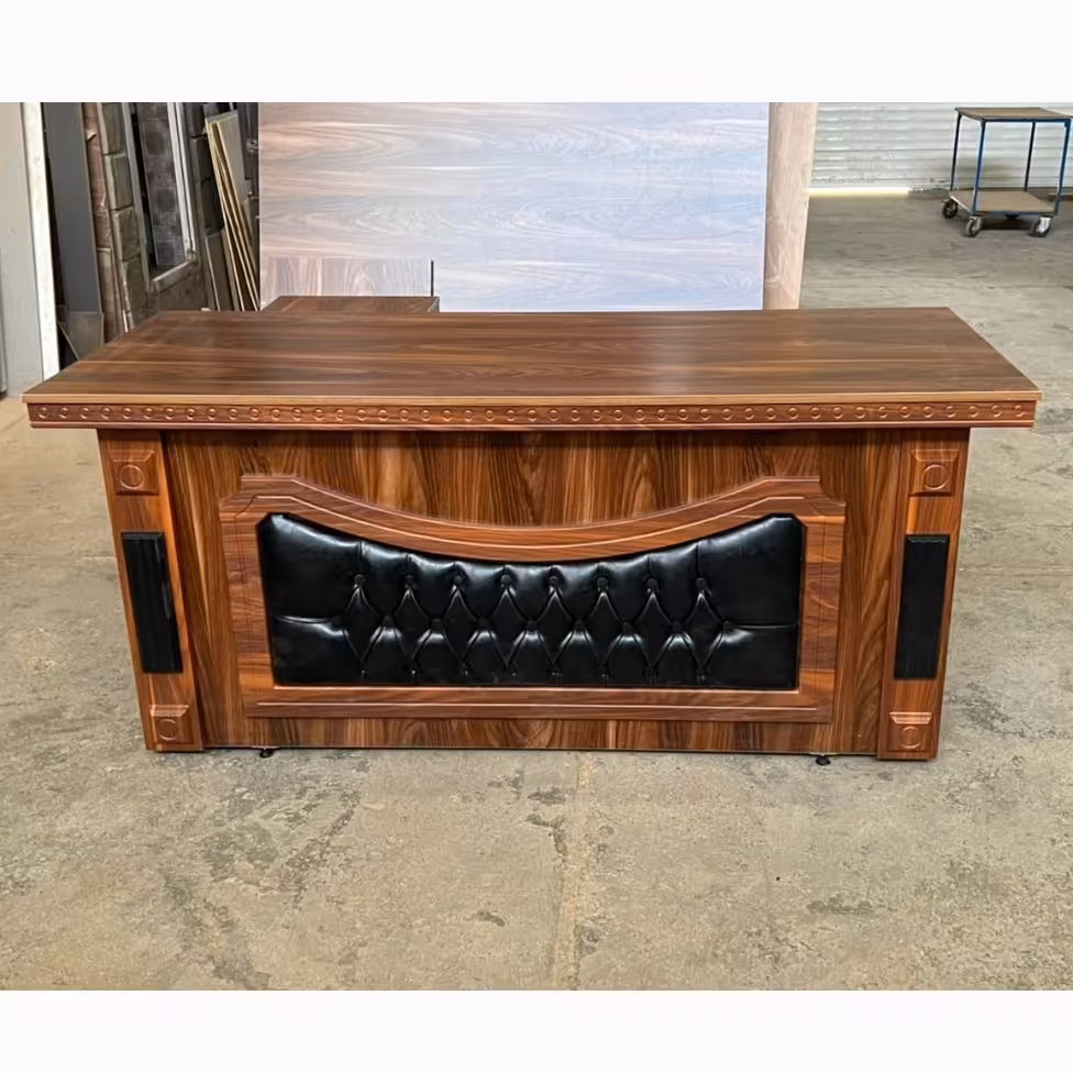 میز مدیریت رز لمسه دو کشو