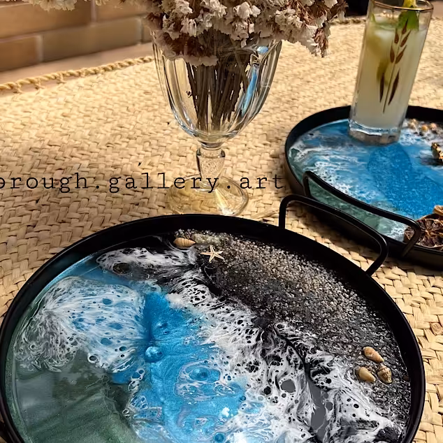 سینی پذیرایی دریا