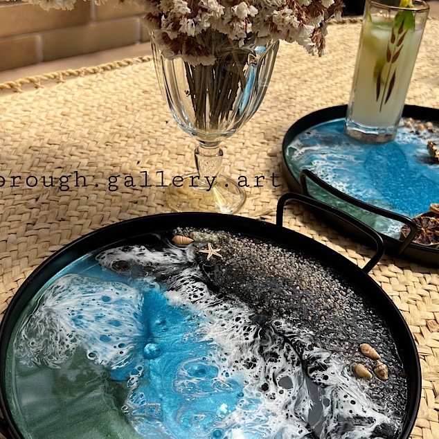 سینی پذیرایی دریا