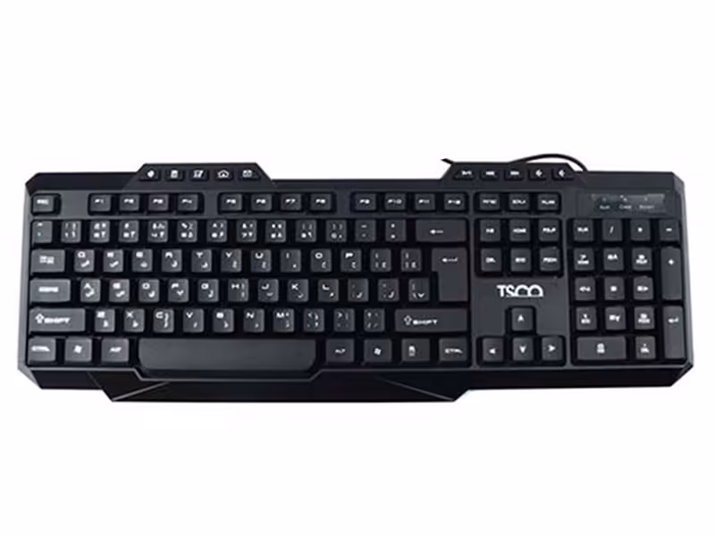 کیبورد با سیم تسکو TSCO TK 8019 Wired Keyboard