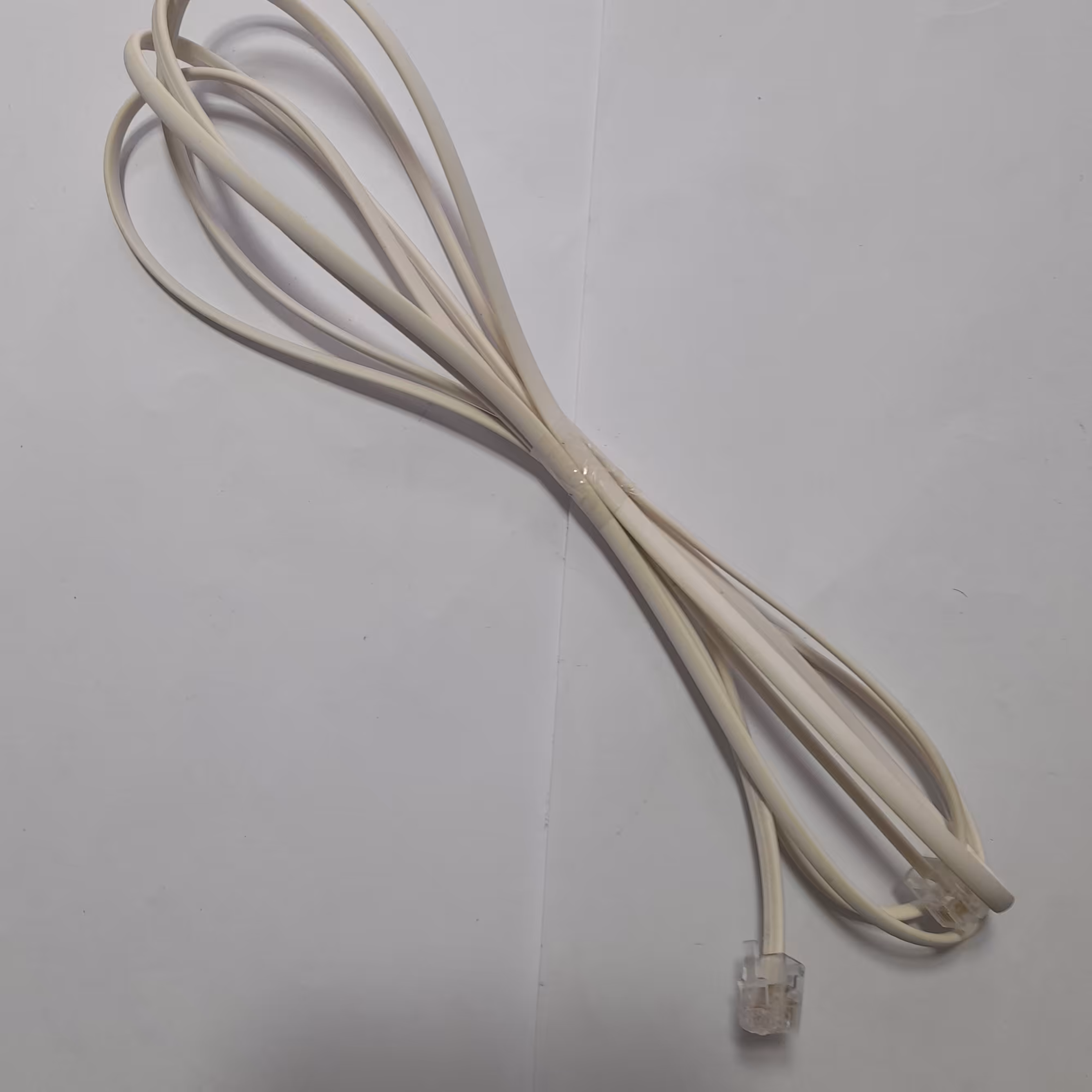 سیم خط تلفن 5 متری سفید ارسال رایگان با خرید100تومان 