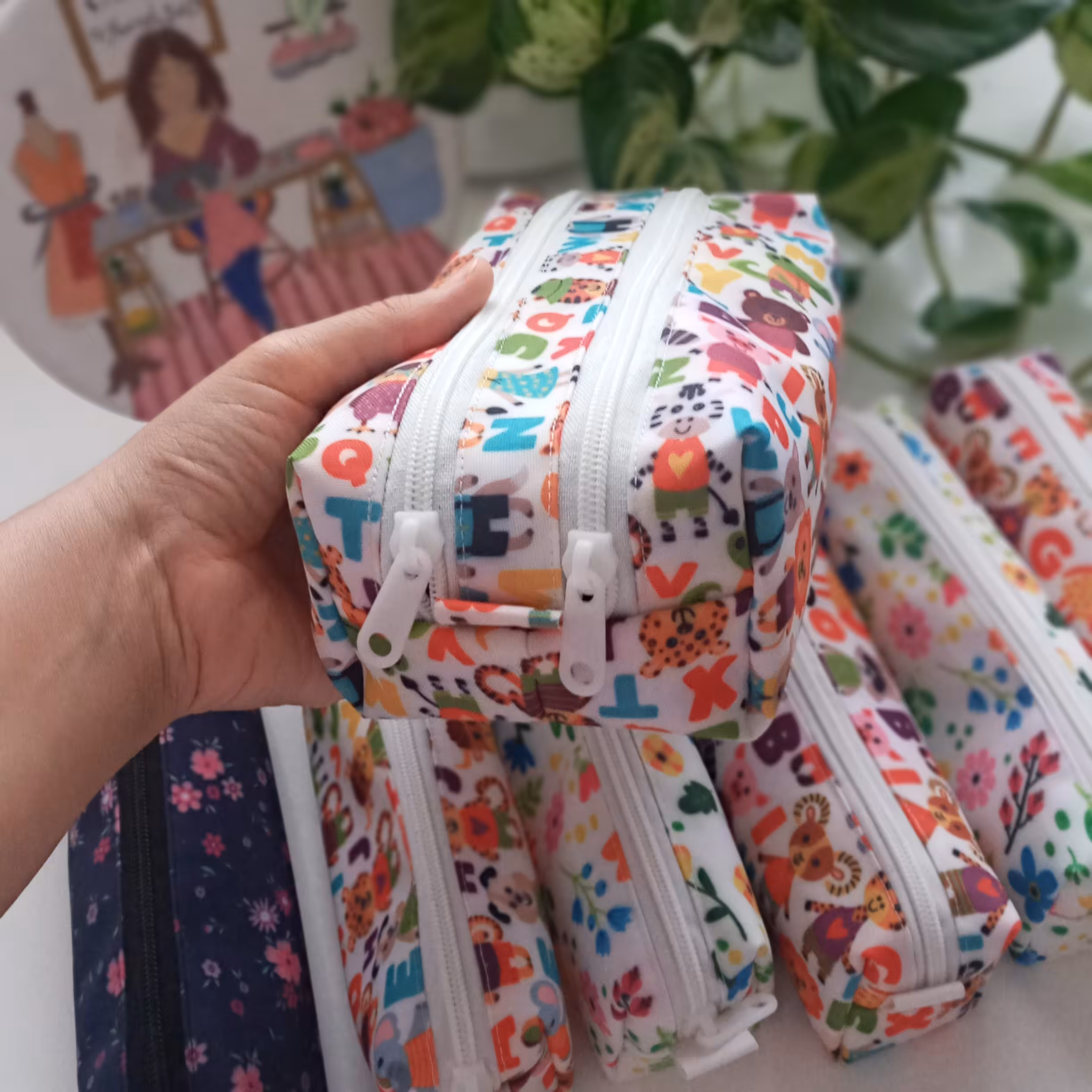 جا مدادی دو زیپ ( موجود )