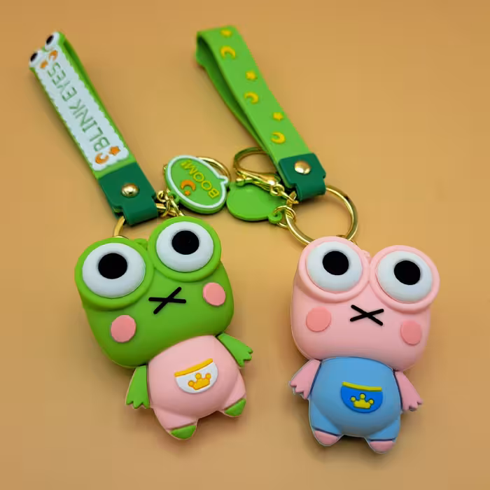 جا کلیدی چشم قلمبه متحرک طرح قورباغه