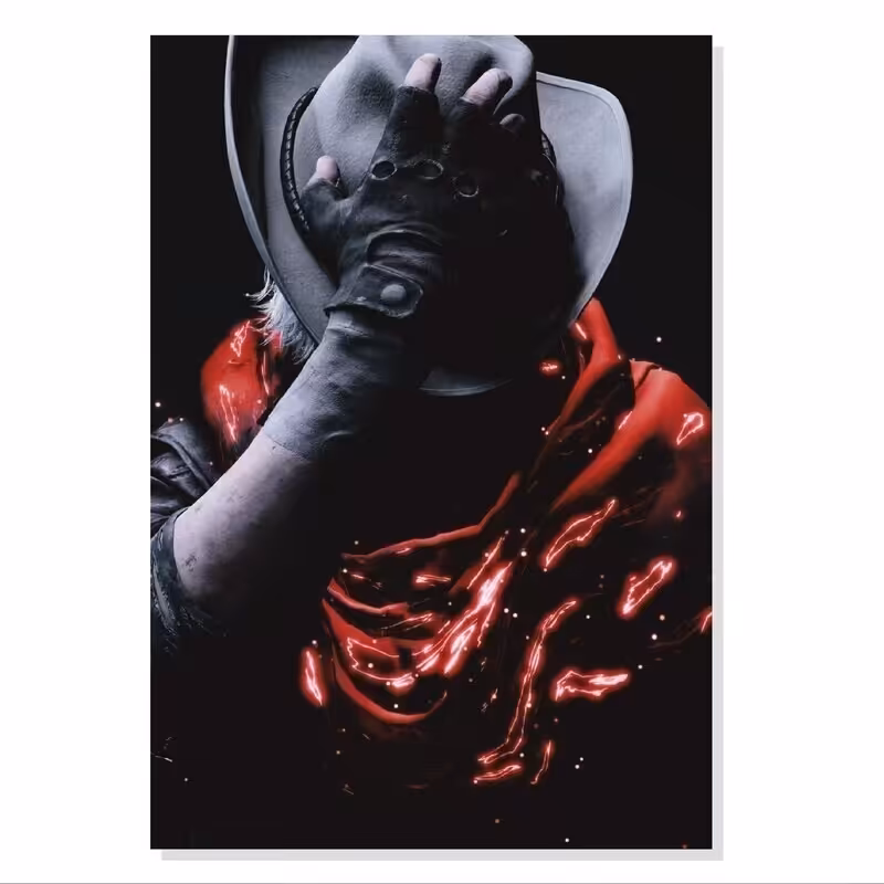 تابلو شاسی طرح گیمینگ DMC Devil May Cry Dante مدل M0102